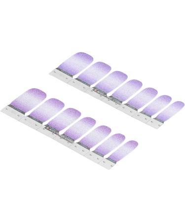 Glitter Nail Stickers Kit for French Manicure - Self-Adhesive Nail Art Decals for Women and Girls (45 Pack) - Buy Online on GoSupps.com