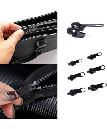 6-Piece Zipper Replacement & Repair Set | Removable Metal Zipper Pulls for Wallets Clothes Jeans Suitcases & Luggage - Shop Internationally! - Buy Online on GoSupps.com