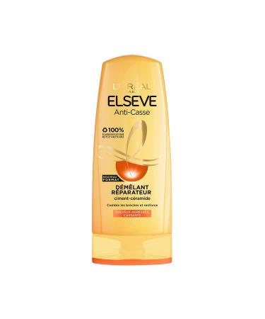 L'Oréal Paris Elseve Anti-Breakage Repairing Detangling Conditioner for Damaged/Brittle Hair 1 Unit