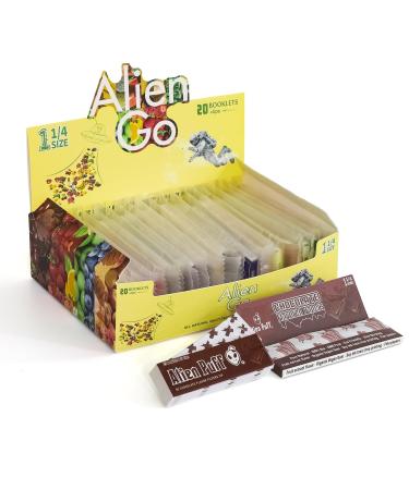 1 1/4 size Flavored rolling papers classic 78mm Flavored papers 20 packs papers with tips Tobacco Tools Premium Rolling Papers