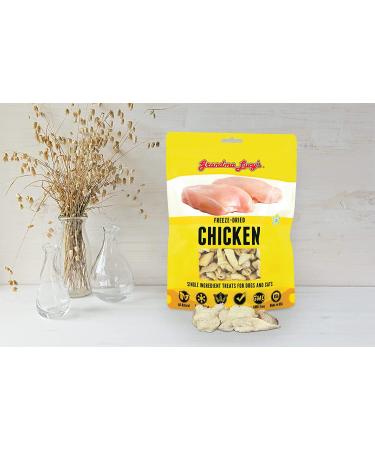 Grandma Lucy's Freeze Dried Chicken Pet Treats - Natural & Healthy - Buy Online on GoSupps.com