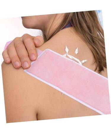 Beavorty Flocking Back Strip Tanning Lotion applicator Back Tanning Strap Back Tanning Strip Back applicator for Cream Lotion applicator for feet Back self Tanner Body wash Foot Fiber - Buy Online on GoSupps.com