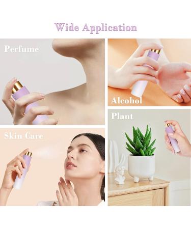 Kinwodon Perfume Atomiser Perfume Travel Bottle Refillable Perfume Bottle without Cap Atomiser Perfume Spray Bottle Dispensers Travel Essentials for Women Girls 8ml/Purple - Buy Online on GoSupps.com