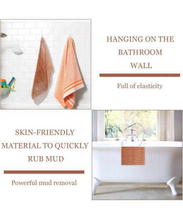 3 Pcs African Exfoliating Net African Net Sponge Purify Body Exfoliating Cloth Skin Smoother for Daily Bath Sponge Body Scrubber Net - Buy Online on GoSupps.com