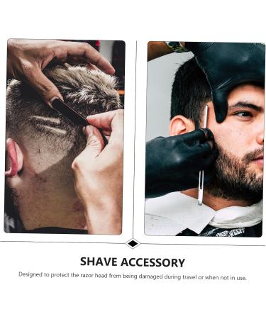 Shop Minkissy Leather Razor Holster - Portable Double-Edged Razor Case & Safety Mask | International Shipping - Buy Online on GoSupps.com