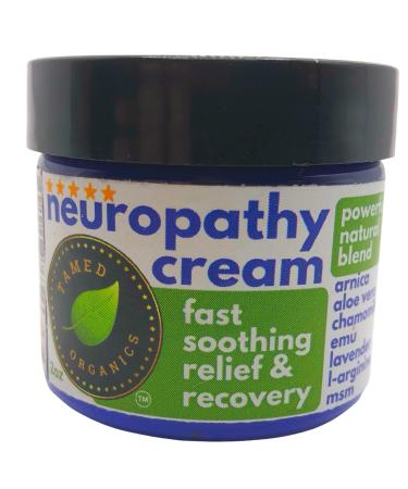 Neuropathy Nerve & Pain Relief Cream  Powerful Pain Relief Cream for Hands Feet Legs & Toes with Arnica Aloe Vera emu Chamomile L-Arginine & MSM