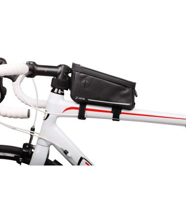 Z fal Unisex Adult Top Tube Bag Console Pack T2 - Black 1.2 Ltr Universal Fit - Durable Cycling Accessory for International Shipping - Buy Online on GoSupps.com