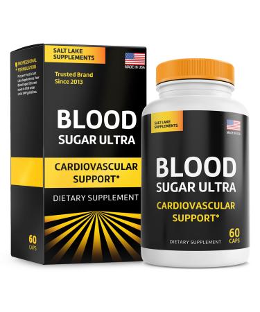 SALT LAKE SUPPLEMENTS SLS Blood Sugar Ultra - All-Natural Support to Boost Immune System & Cardiovascular Health