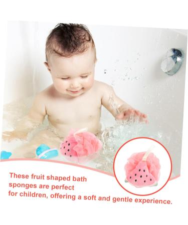 Buy Healeved 3pcs Children's Bath Ball Set | Loofah Shower Scrubbers for Skin Cleaning | International Shipping Available - Buy Online on GoSupps.com
