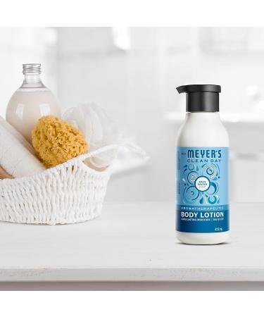 Mrs. Meyer's Rain Water Body Lotion 15.5 oz - Non-Greasy Moisturizer with Essential Oils for Dry Skin - Buy Online on GoSupps.com