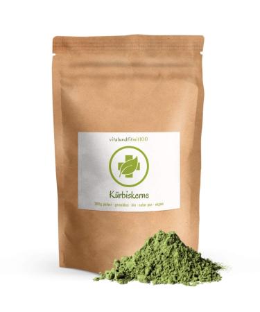 Organic pumpkin seeds ground 300 g pumpkin seed powder/pumpkin seed flour high in protein vegan gluten-free no additives