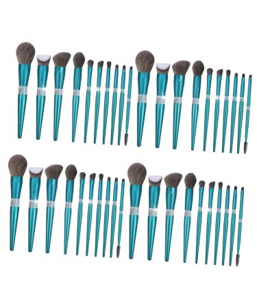 FRCOLOR 4 Sets Diamond Makeup Brush Face Beauty Tools Women Makeup Brush Makeup Applicator Make up Brush Eyeshadow Makeup Brush for Women Artificial Fiber Long Handle Foundation Miss