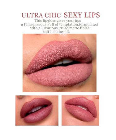 6PCS Everlasting Matte Liquid Lipstick Set - Long Lasting Waterproof & High Pigmented Nude Lip Gloss Kit | Perfect Beauty Gift for Girls - Buy Online on GoSupps.com