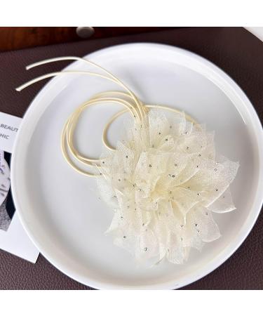 SOUTHJIELING Elegant Beige Mesh Necklace - Stylish Fashion Jewelry for Every Occasion - Buy Online on GoSupps.com