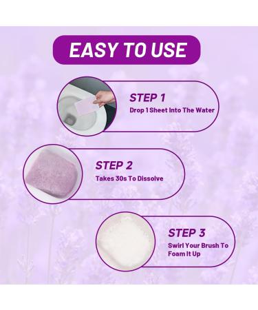 Septic Safe Toilet Bowl Cleaner Sheets | 36 Eco-Friendly Strips for Apartments Dorms & RVs - No Plastic No Bleach - Buy Online on GoSupps.com
