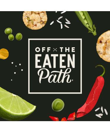 Off the Eaten Path Sour Cream & Pepper Bean Sticks 100g - Crunchy Snack with a Tangy Twist - Buy Online on GoSupps.com