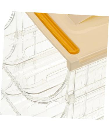 PRETYZOOM Egg Holder Fridge Egg Storage Box Eggs Refrigerator Fridge Kitchen Egg Holder Egg Holes Trays Portable Egg Carton - Buy Online on GoSupps.com