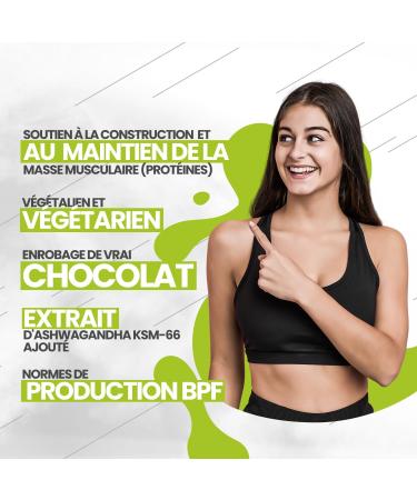 Olimp Sport Nutrition Im Veggie Protein Bar 25x50g Protein Bars Ashwagandha Extract Chocolate Peanut - Buy Online on GoSupps.com