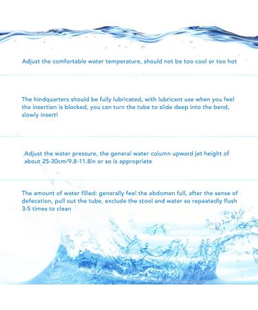 Buy Durable Silicone Enema Kit | Easy Home Colonic Irrigation Shower Tube (100cm/39.4in) - International Shipping Available - Buy Online on GoSupps.com