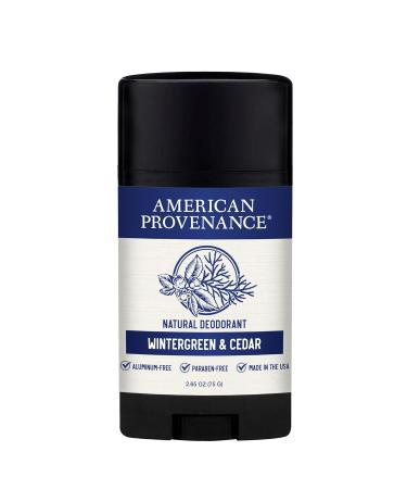 American Provenance Wintergreen & Cedar Eucalyptus & Mint and Bay Rum & Lime Deodorant Bundle - Buy Online on GoSupps.com
