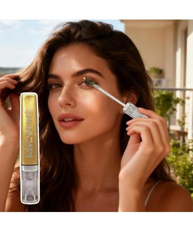 Glitter Mascara Intense Volume 5g Lengthening Mascara Smudge-Proof For Sensitive Eyes Women Mothers Girlfriends Evening Wear Weddings - Buy Online on GoSupps.com