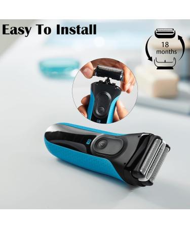 Buy Braun Series 3 32B Electric Shaving Head - Replacement Foil & Blade Accessories for Smooth Shaves - Buy Online on GoSupps.com
