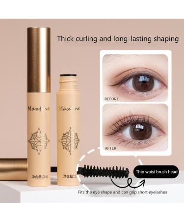 Mascara Smudge Proof Eye Lash Mascara For Sensitive Eyes Mascara Lash Extension Safe And Eye Lash Mascara For Bigger Eyes And Make Up Rowces 01# Black - Buy Online on GoSupps.com