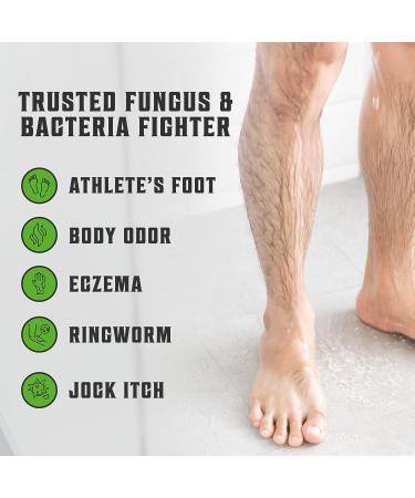 Viking Revolution Tea Tree Body Wash for Men - 12 Fl Oz - Helps with Athlete's Foot, Jock Itch, Eczema & Body Odors - Extra Strength Tea Tree Oil Formula - Buy Online on GoSupps.com