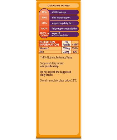 Bassetts Vitamins 7-11 Years Immune Support with Vitamin C & Zinc 30's - Orange Flavored - 79.8g (Pack of 1) - Buy Online on GoSupps.com