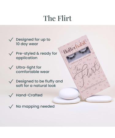 DIY Lash Extensions - The Flirt Lashes | Salon Quality Home Eyelash Kit | Natural False Lashes - 6 Sets - International Shipping - Buy Online on GoSupps.com