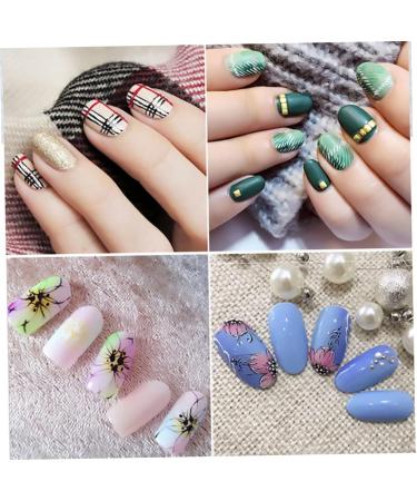 Nail Art Tools Nail Painting Brushes Dotting Pens Designers Manicure Tapes peach Kit Nail Art Tool - Buy Online on GoSupps.com