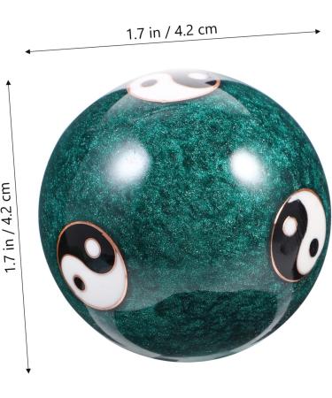Gleavi 8 STK Health Massage Handball Magnetic Baoding Balls - Stress Relief Massage Balls for Adults | Hand Therapy & Relaxation - Buy Online on GoSupps.com