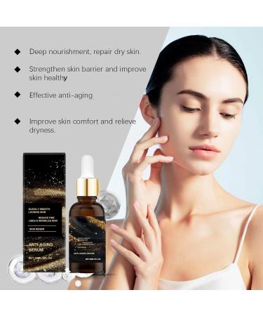 homomdy Antiaging serum facial serum for wrinkles moisturizing and plumping firming and lifting for the face smoothing wrinkles and fine lines 1pcs - Buy Online on GoSupps.com