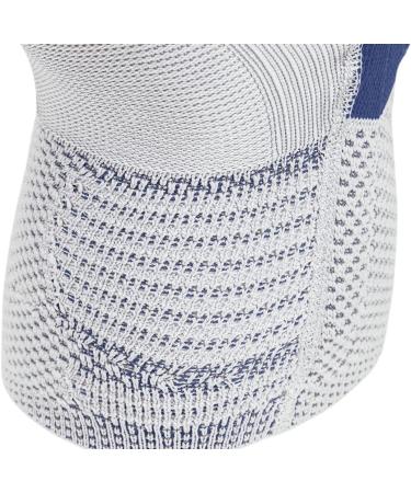 Bauerfeind GenuTrain A3 Right Knee Support - Medical Grade Compression Brace for Osteoarthritis, ACL Injury, and Meniscus Tear - Titanium Size 5 - Buy Online on GoSupps.com