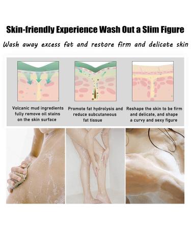 Volcanic Mud Handmade Soap - Natural Face Scrub & Black Soap Bar for Men & Women (2Pcs x 60g) - International Shipping Available - Buy Online on GoSupps.com