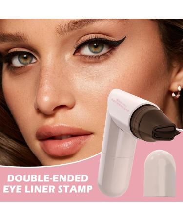  G n rique Eye End Stamp 2-Tip Eyelid Wing Makeup Double Sided Long Lasting Professionals Use Waterproof Stencil Cosmetics Quick Drying for Mother Wife Gathering Switch 40g - Buy Online on GoSupps.com