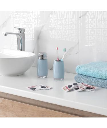 ANCIRS 50 Disposable Cosmetic Vanity Amenities Bundle - Individually Wrapped with Cotton Swabs, Nail File, Cotton Pads, Dental Floss, Hair Tie - For Hotels and Motels - Buy Online on GoSupps.com