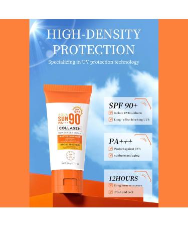 Skincare Coreen Sunscreen Face Cream Spf 90+ Skincare Coreen Sunscreen Skin Sunscreen Repairing Moisturizing Skin Refreshing & Non-Sticky Moisturizing & Anti-Aging & Body Sunscreen (3PC) - Buy Online on GoSupps.com