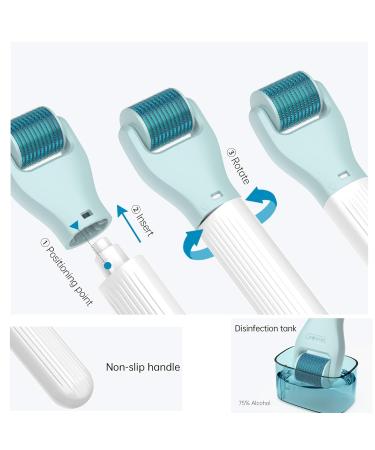 Micro Roller Bio Massager 10 in 1 Kit | Premium Face Eye Scalp & Body Beauty Device | International Shipping - Buy Online on GoSupps.com