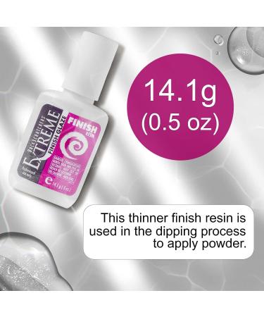 Backscratchers Extreme Finish Glaze Resin 0.5oz - Quick Dry Nail Dipping Powder System - Buy Online on GoSupps.com