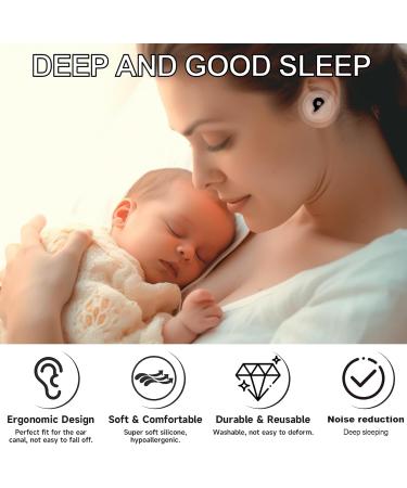 ENIXWH Reusable Soft Silicone Earplugs for Sleeping | Noise Cancelling 32 dB Hearing Protection | Washable 6 Sizes (XS/S/M/L) | Ideal for Work & Study | Black - Buy Online on GoSupps.com