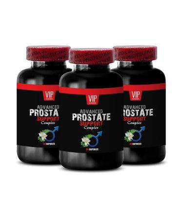 VIP VITAMINS Red Raspberry Tea Leaves - Advanced Prostate Support - Male Booster Energy - 3 Bottles 180 Capsules
