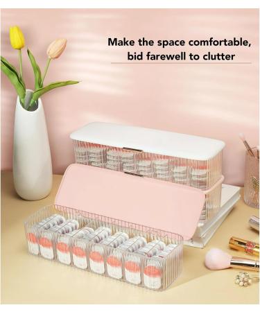 Vordrassil P-80 Contact Lens Organizer with Remover & Tweezers - Transparent Disposable Box for Daily Lenses Compatible with All Brands - White/Opulent Garden - Buy Online on GoSupps.com