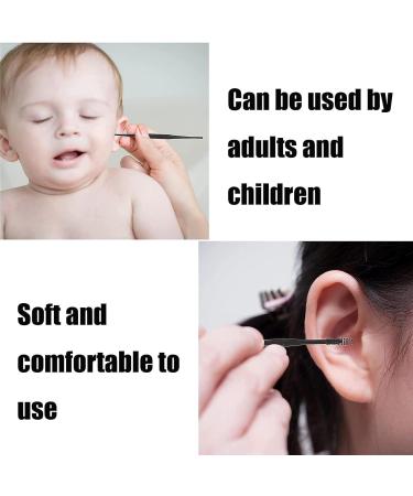 Silicone Ear Wax Remover Kit - 3Pcs Reusable Ear Cleaner Tools for Children and Adults | Ear Wax Removal Cleaning Brush with Storage Box 003 - Buy Online on GoSupps.com