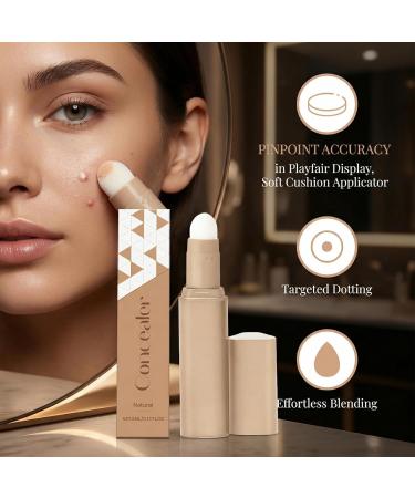 Stick Correcteur pour le Visage Correcteur Cr me Fini Naturel pour Cernes et Imperfections Couvrance L g re et Modulable pour Teint Irr gulier Stick Correcteur de Maquillage Portable 5 ml (4pcs) - Buy Online on GoSupps.com