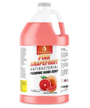 Pink Grapefruit Foaming Antibacterial Hand Soap Refill 1 Gallon (128 oz) Refreshing Pink Grapefruit Scent Bulk Hand Soap-Made In The USA. Grapefruit 128 Fl Oz (Pack of 1) - Buy Online on GoSupps.com
