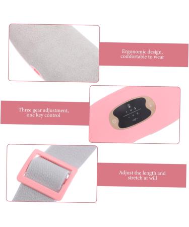 minkissy 1 Set Heating Waist Massager Belt for Menstrual Cramps Relief Portable Electronic Heating Pad Low Noise Vibration Massage Comfortable Warmth for Abdominal Discomfort Fashionable - Buy Online on GoSupps.com