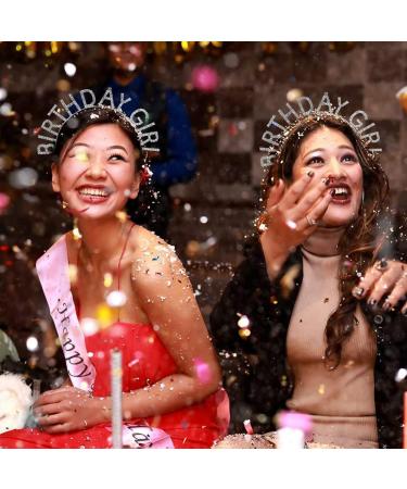 Birthday Crowns for Women Birthday Girl Headband Shining Rhinestone Accessories Party Favors Princess Rhinestone Birthday Girl Headband Birthday Gifts for Women and Girls - Buy Online on GoSupps.com