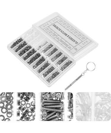 Homsfou Glasses Repair Tool Set - Precision Tweezers & Screws for Sunglasses | International Shipping Available - Buy Online on GoSupps.com