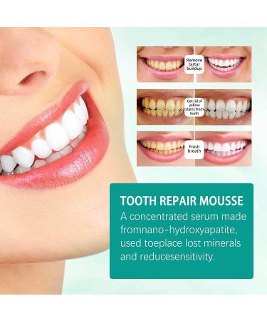 Teethaid Mouthwash & Whitening Foam Toothpaste - 360 Care for Oral Health (2pcs) | International Shipping - Buy Online on GoSupps.com
